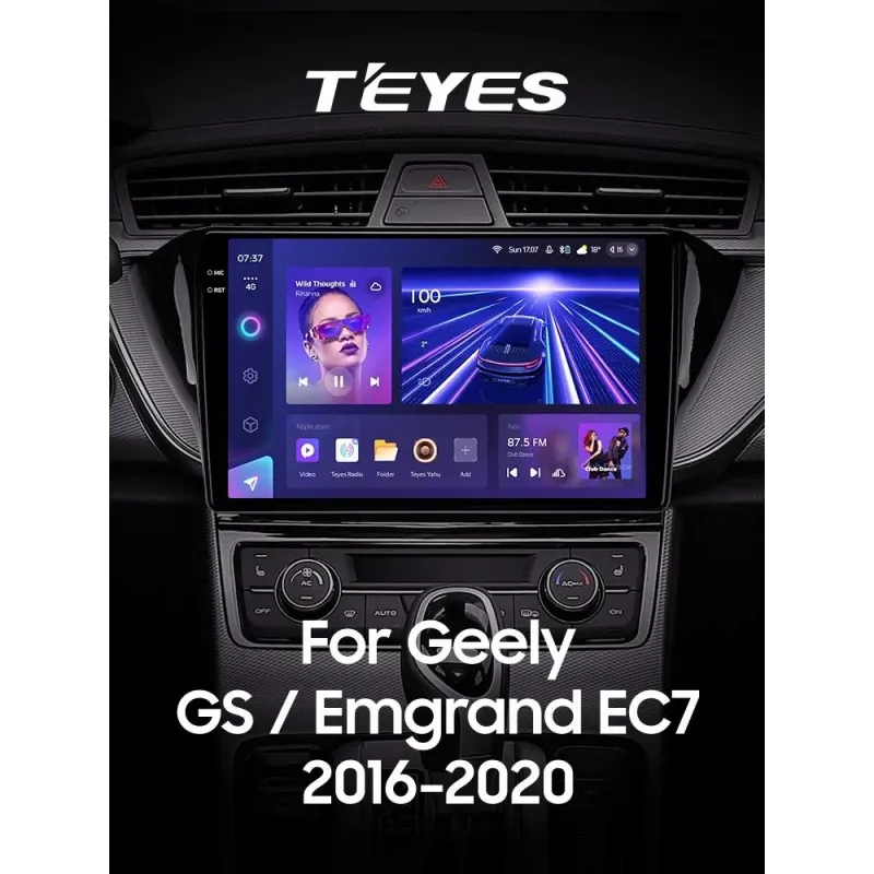 Штатная магнитола Teyes CC3 4+32 Gb Geely GS 2016-2020 Emgrand EC7 1 2018-2020 (F2) 10