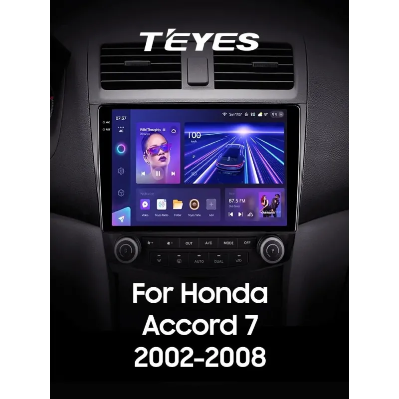 Штатная магнитола Teyes CC3 4+32 Gb Honda Accord 7 CM UC CL (F2) 2002-2008 10