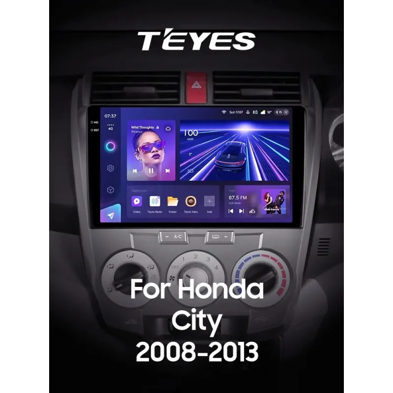 Штатная магнитола CC3 4+32 Gb Honda City 2008-2013 10