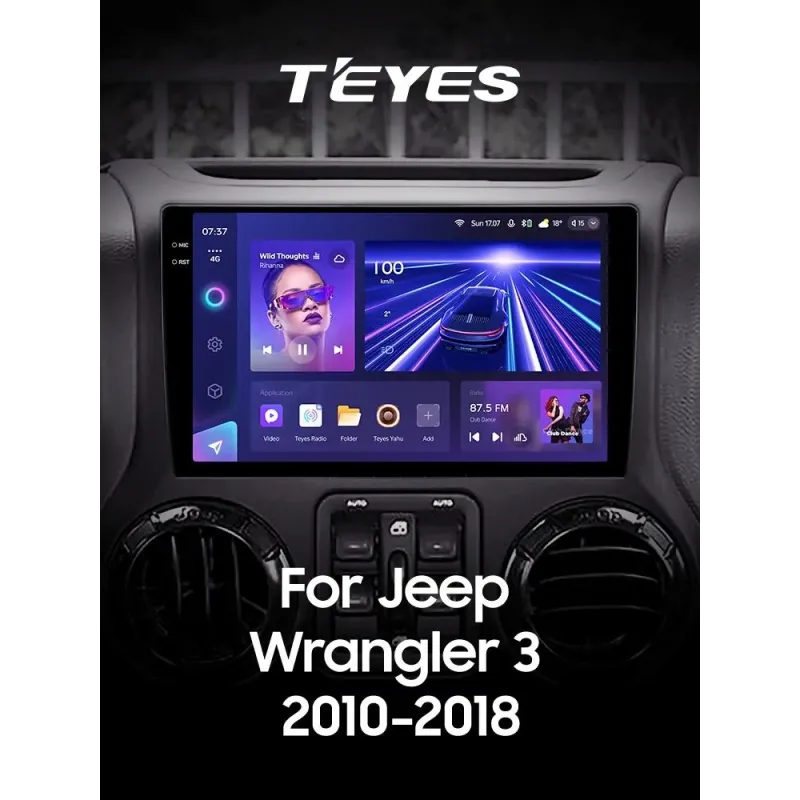 Штатная магнитола Teyes CC3 4+32 Gb Jeep Wrangler 3 JK 2010-2017 (L14) 10