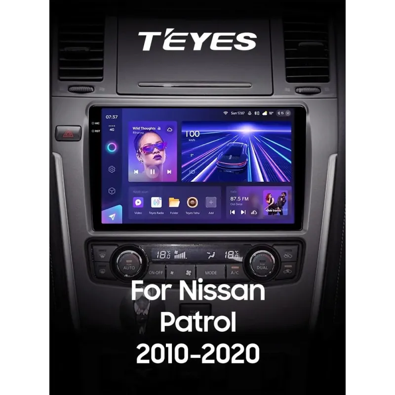 Штатная магнитола Teyes CC3 4+32 Gb Nissan Patrol 6 Y62 2010-2020 (F2) 10