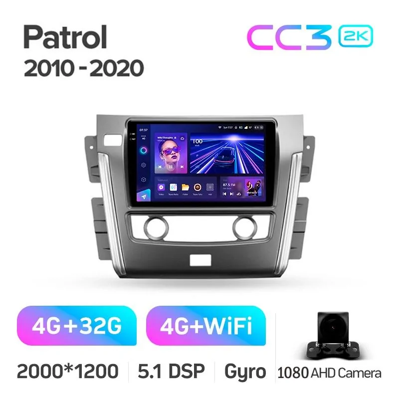 Штатная магнитола Teyes CC3 4+32 Gb Nissan Patrol 6 Y62 2010-2020 (F2) 10