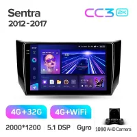 Штатная магнитола Teyes CC3 4+32 Gb Nissan Sentra B17 2012-2017 10