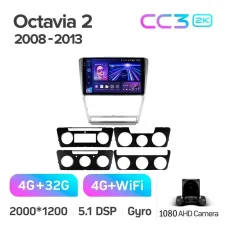Штатная магнитола Teyes CC3 4+32 Gb Skoda Octavia 2 A5 2008-2013 10
