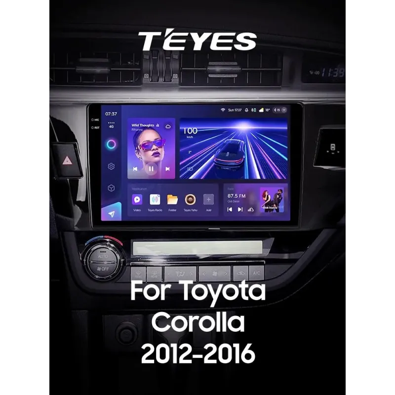 Штатная магнитола Teyes CC3 4+32 Gb Toyota Corolla 11 2012-2016 (A) 10