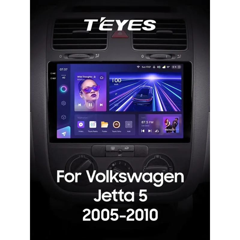 Штатная магнитола Teyes CC3 4+32 Gb Volkswagen Jetta 5 2005-2010 (F3) 10