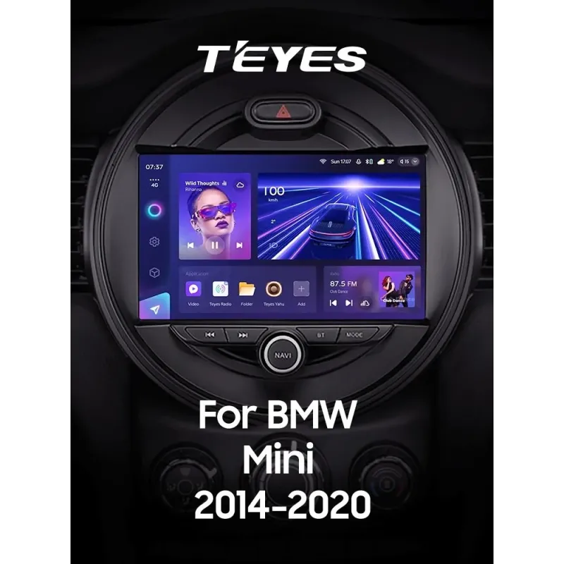 Штатная магнитола Teyes CC3 6+128 Gb BMW Mini 2014-2020 9