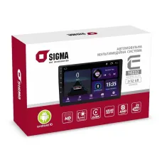 Автомобільна мультимедійна система Sigma E10232 Android 10 2+32 Gb 4G DSP (10