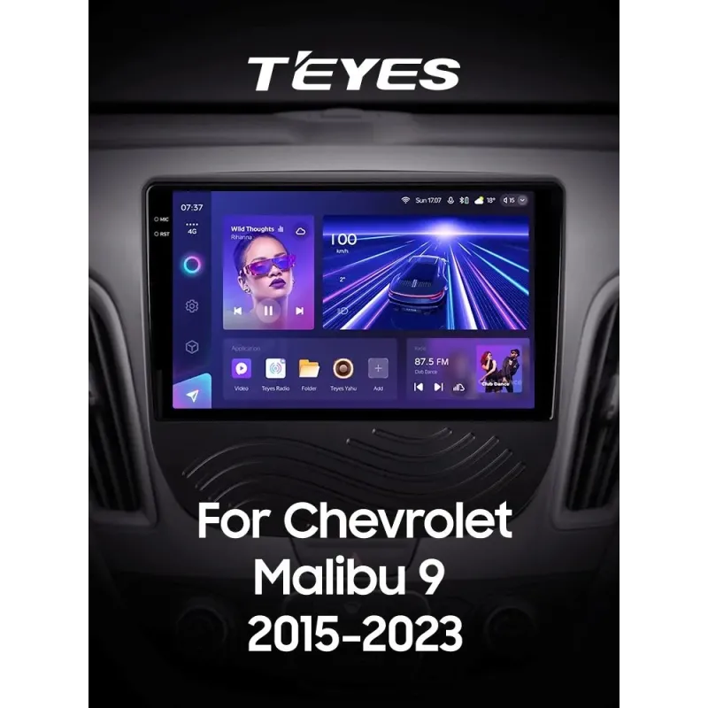 Штатная магнитола Teyes CC3 6+128 Gb с круговым обзором 360 Chevrolet Malibu 9 (F1) 2015-2023 9