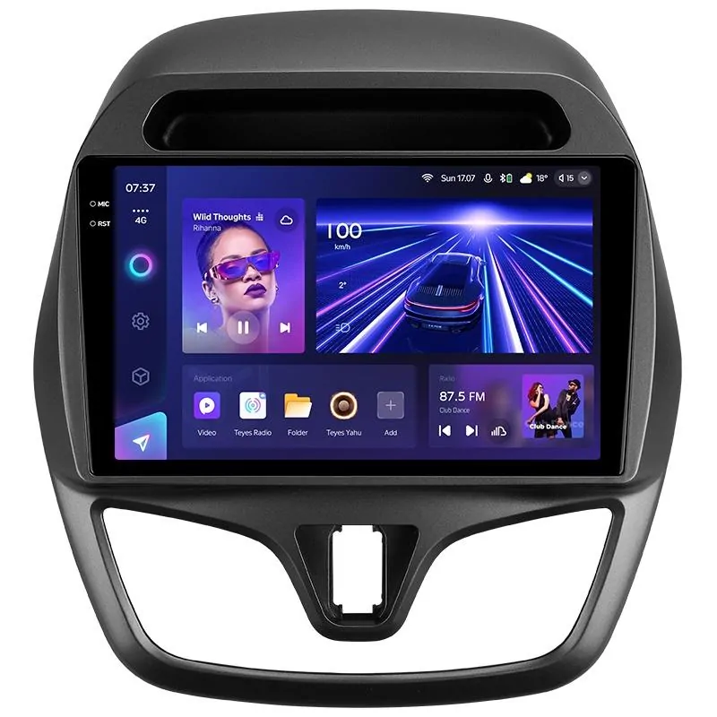 Штатная магнитола Teyes CC3 6+128 Gb с круговым обзором 360 Chevrolet Spark Beat (F2) 2015-2018 9