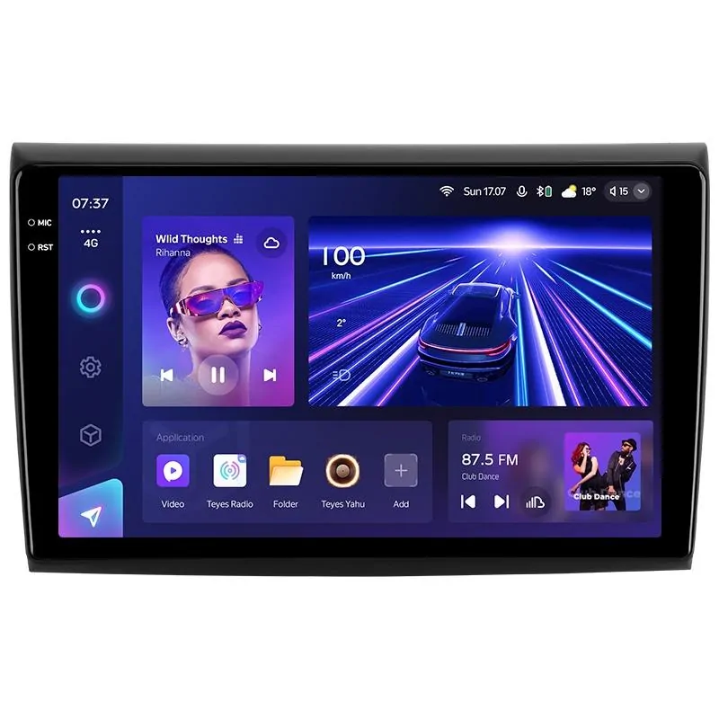 Штатная магнитола Teyes CC3 6+128 Gb Fiat Bravo 198 2 II 2007-2014 9