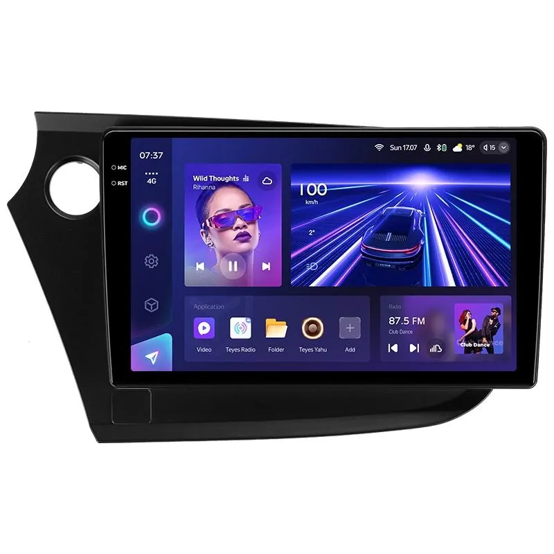 Штатная магнитола Teyes CC3 4+32 Gb Honda Insight 2 LHD 2009-2014 9