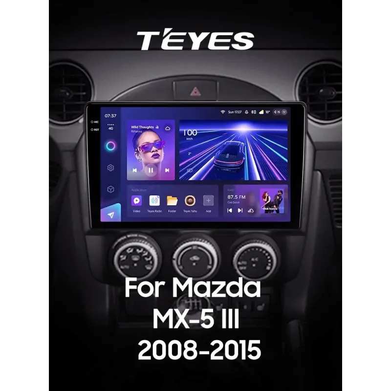Штатная магнитола Teyes CC3 4+32 Gb Mazda MX-5 III 3 NC 2008-2015 9