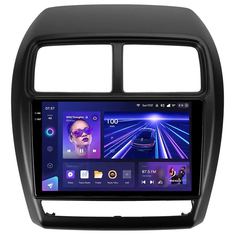 Штатная магнитола Teyes CC3 6+128 Gb с круговым обзором 360 Mitsubishi ASX 1 (Left hand drive) 2016-2023 (B) 9