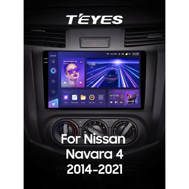 Штатная магнитола Teyes CC3 6+128 Gb с круговым обзором 360 Nissan Navara D23 IV 4 2014-2021 (B) 9