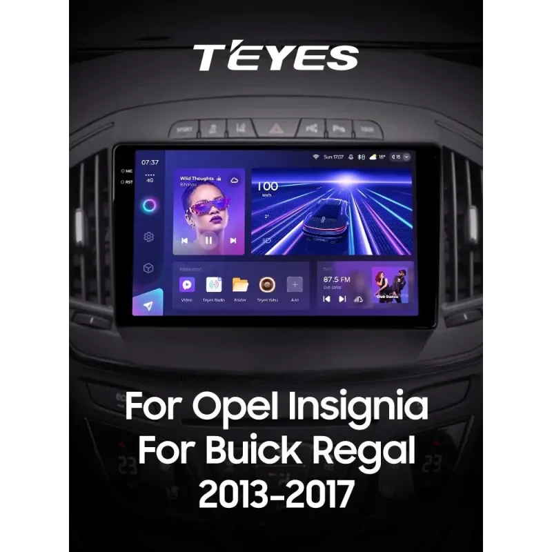 Штатная магнитола Teyes CC3 6+128 Gb Opel Insignia 1 Buick Regal 2013-2017 (B) 9