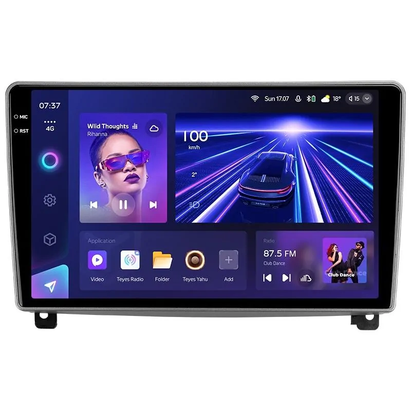 Штатная магнитола Teyes CC3 6+128 Gb с круговым обзором 360 Peugeot 407 1 2004 - 2011 (F2) 9