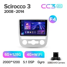 Штатная магнитола Teyes CC3 6+128 Gb Volkswagen Scirocco 3 III Mk3 2008-2014 (F4) 9