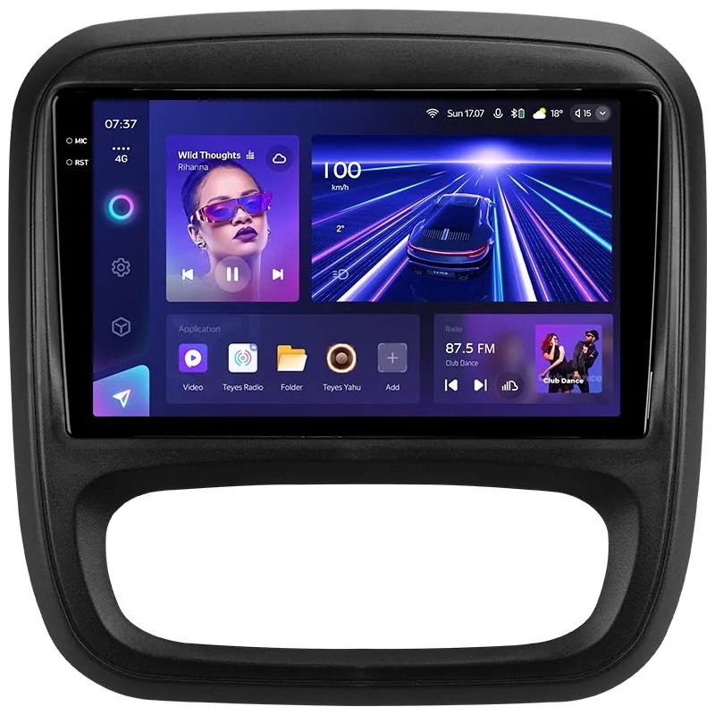 Штатная магнитола Teyes CC3 6+128 Gb с круговым обзором 360 Renault Trafic 3 2014-2021 / Opel Vivaro B 2014-2018 9