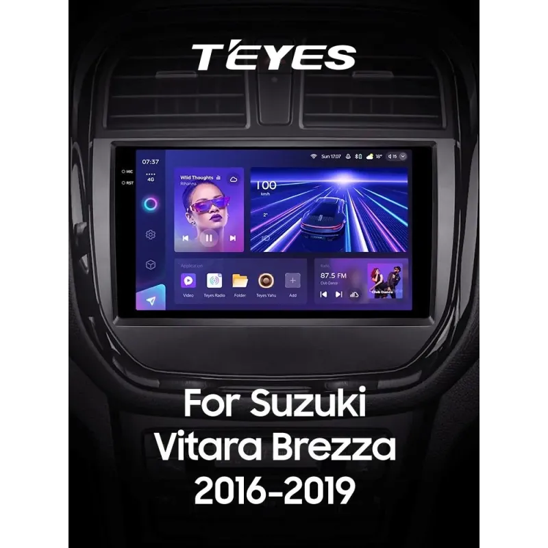 Штатная магнитола Teyes CC3 4+32 Gb Suzuki Vitara Brezza 2016-2019 9