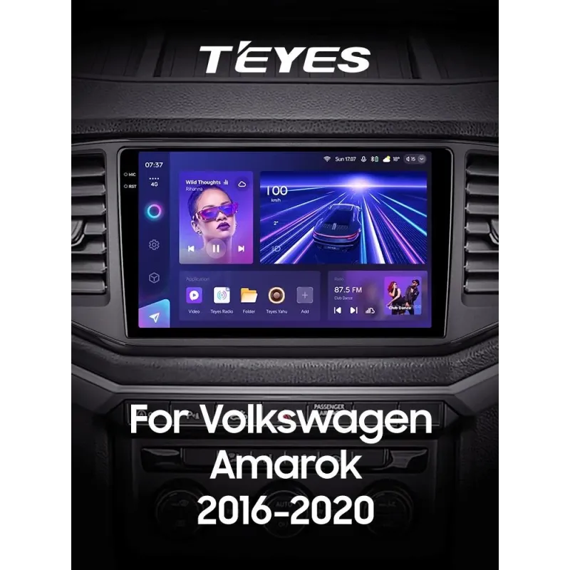 Штатная магнитола Teyes CC3 6+128 Gb с круговым обзором 360 Volkswagen Amarok 1 2016-2020 9
