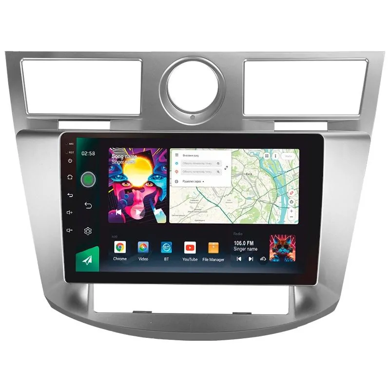 Штатна магнітола Sigma PRO 9464 Android 10 4+64 Gb 4G DSP Chrysler Sebring 3 JS 2006-2010 9