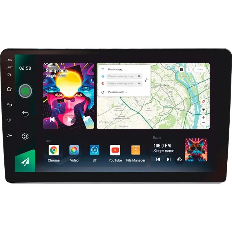 Штатна магнітола Sigma PRO 9464 Android 10 4+64 Gb 4G DSP Citroen Berlingo 2 B9 2008-2019 9