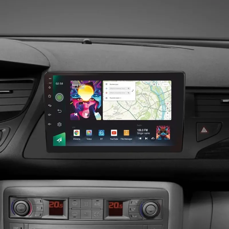 Штатна магнітола Sigma PRO 9464 Android 10 4+64 Gb 4G DSP Citroen C5 2 2008-2017 9