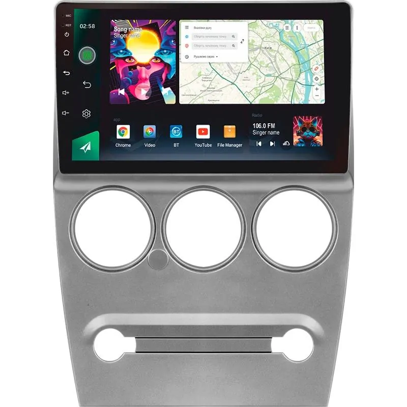 Штатна магнітола Sigma PRO 9464 Android 10 4+64 Gb 4G DSP Citroen C-Elysee 2008-2013 9