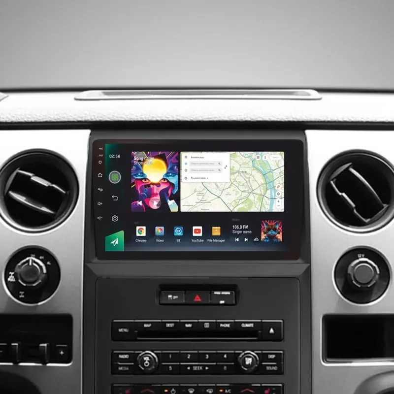 Штатна магнітола Sigma PRO 9464 Android 10 4+64 Gb 4G DSP Ford F150 P415 Raptor 2008-2014 (B) 9