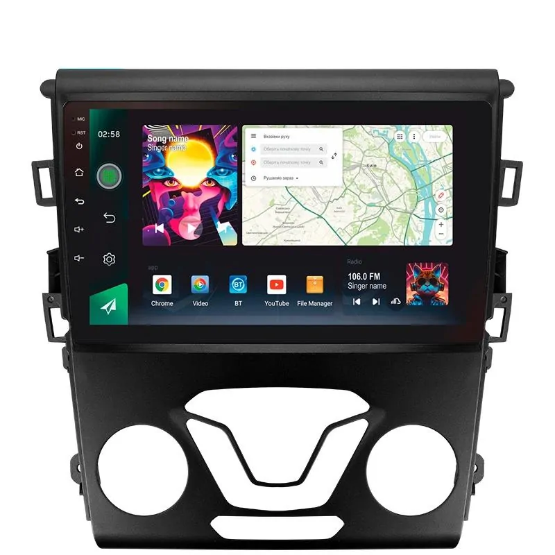 Штатна магнітола Sigma PRO 9464 Android 10 4+64 Gb 4G DSP Ford Mondeo 5 (ZYJ) 2014-2019 9