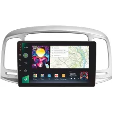 Штатная магнитола Sigma PRO 9464 Android 10 4+64 Gb 4G DSP Hyundai Accent 3 2006-2011 9