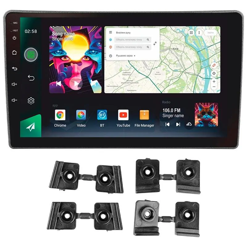 Штатная магнитола Sigma PRO 9464 Android 10 4+64 Gb 4G DSP Hyundai i40 2011-2019 9