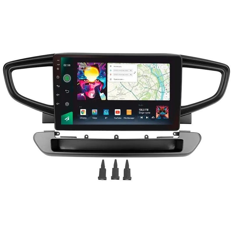 Штатная магнитола Sigma PRO 9464 Android 10 4+64 Gb 4G DSP Hyundai Ioniq AE 2016-2023 (A) 9