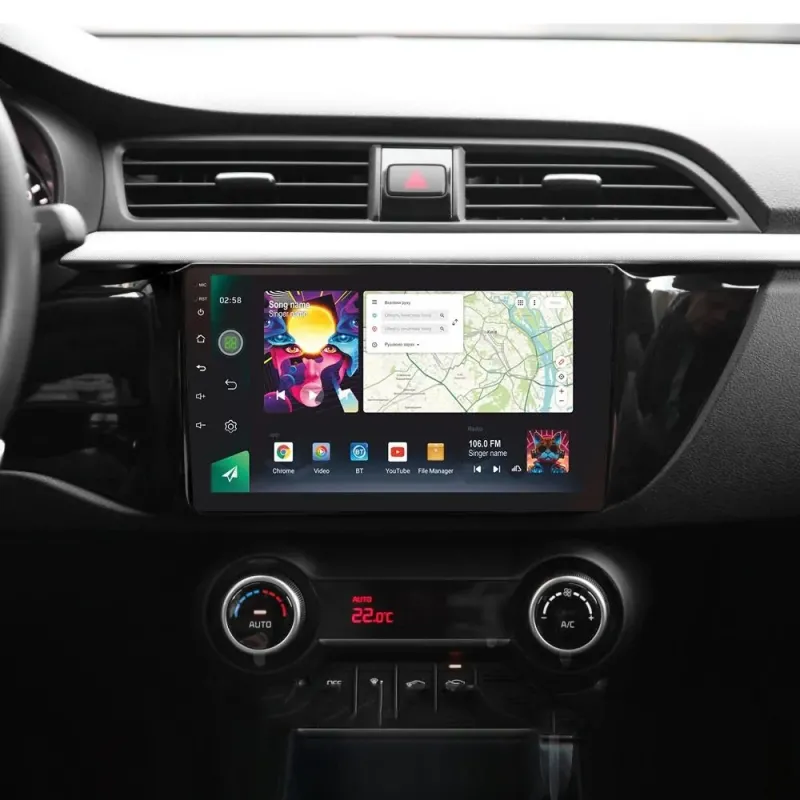 Штатная магнитола Sigma PRO 9464 Android 10 4+64 Gb 4G DSP KIA RIO 4 2016-2020 (B) 9