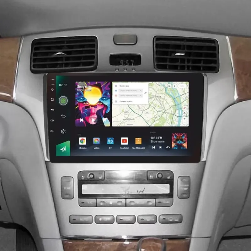 Штатная магнитола Sigma PRO 9464 Android 10 4+64 Gb 4G DSP Lexus ES300 ES 300 ES330 XV30 ES 330 2001-2006 9
