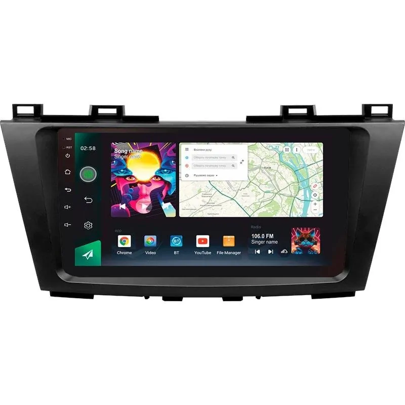 Штатная магнитола Sigma PRO 9464 Android 10 4+64 Gb 4G DSP Mazda 5 3 CW 2010-2015 9