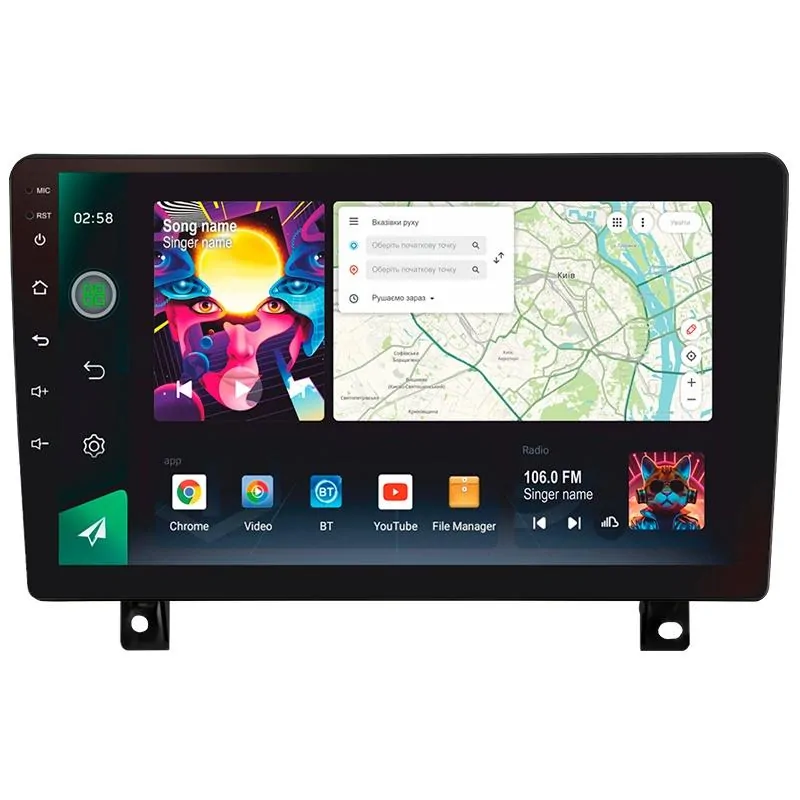 Штатная магнитола Sigma PRO 9464 Android 10 4+64 Gb 4G DSP Opel Astra H (F1) 2006-2014 9