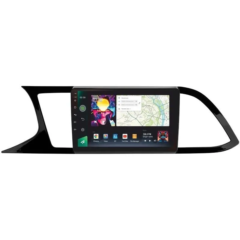 Штатная магнитола Sigma PRO 9464 Android 10 4+64 Gb 4G DSP Seat Leon 3 2012-2020 (F3) 9