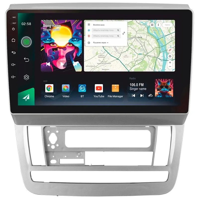 Штатная магнитола Sigma PRO 9464 Android 10 4+64 Gb 4G DSP Toyota Alphard 1 H10 2002-2005 (F1) 9