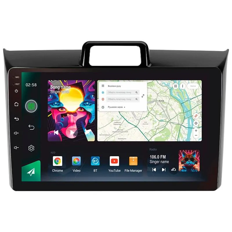 Штатная магнитола Sigma PRO 9464 Android 10 4+64 Gb 4G DSP Toyota Corolla Axio 2 Fielder 3 E160 2012-2021 9