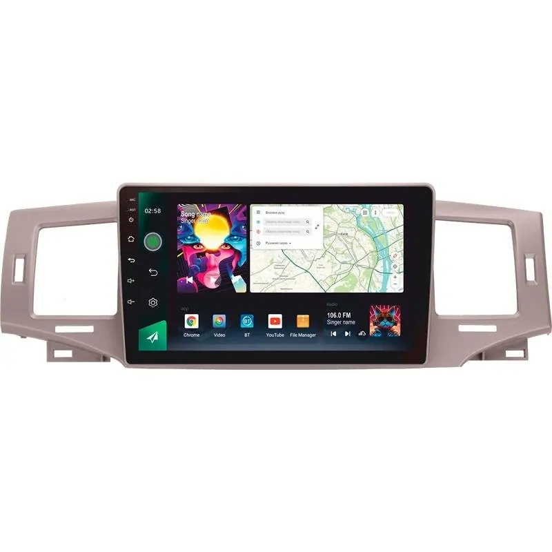 Штатная магнитола Sigma PRO 9464 Android 10 4+64 Gb 4G DSP Toyota Corolla 9 E120 2004-2006 9
