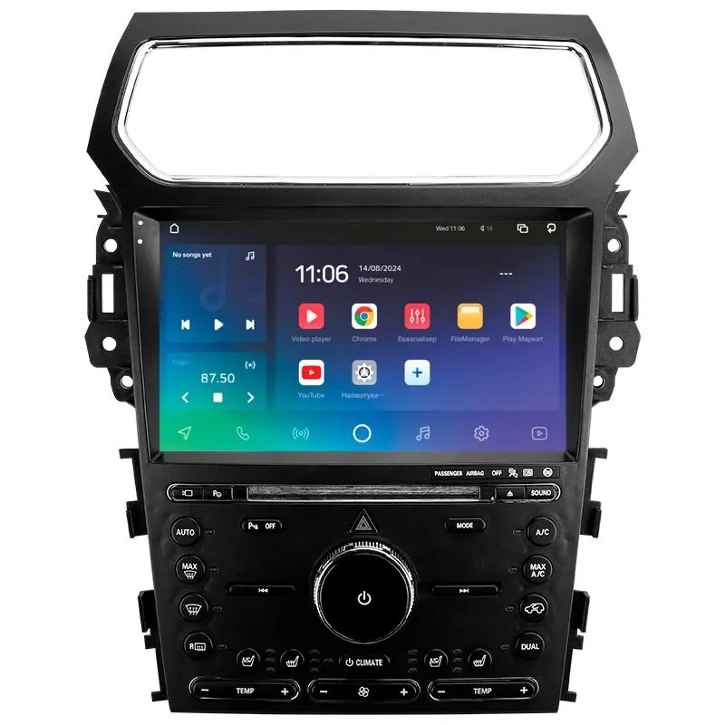 Штатная магнитола Sigma PRO 10464 Android 10 4+64 Gb 4G DSP Ford Explorer 5 2011 - 2019 (A) 10
