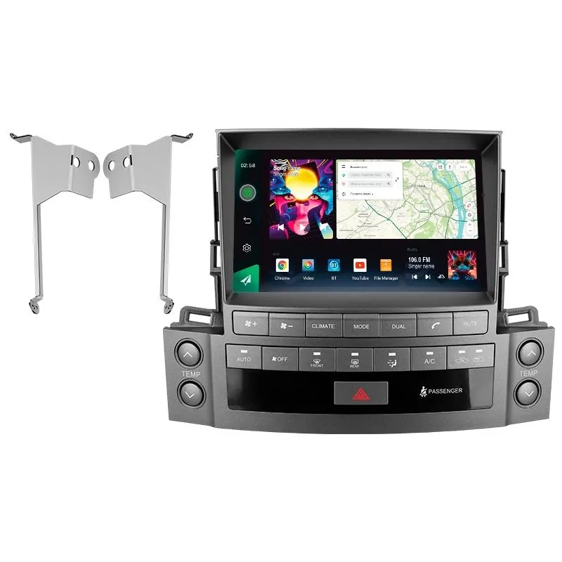 Штатная магнитола Sigma PRO 9464 Android 10 4+64 Gb 4G DSP Lexus LX570 J200 3 lll 2007-2015 (C) 9