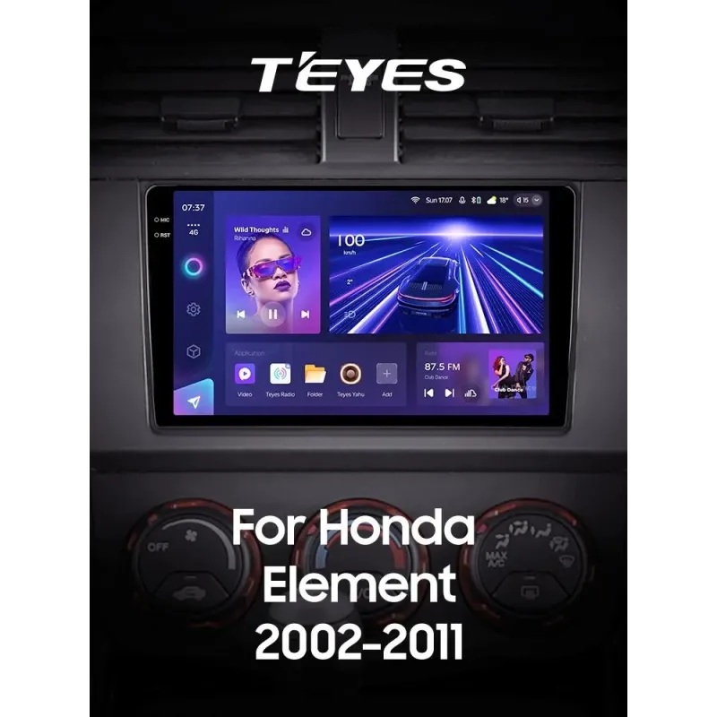 Штатная магнитола Teyes CC3 4+32 Gb Honda Element YH 2002-2011 9