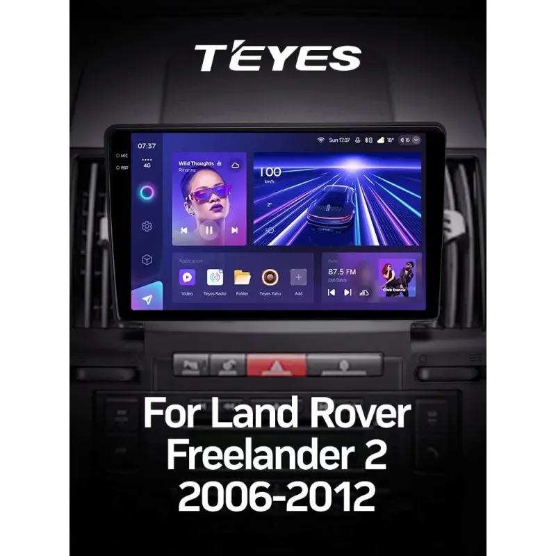 Штатная магнитола Teyes CC3 4+32 Gb Land Rover Freelander 2 2006-2012 9