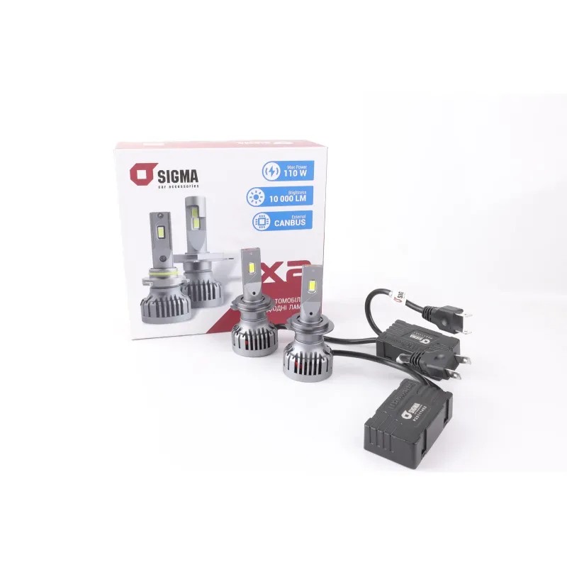 LED лампа Sigma X2 55W H7 CANBUS