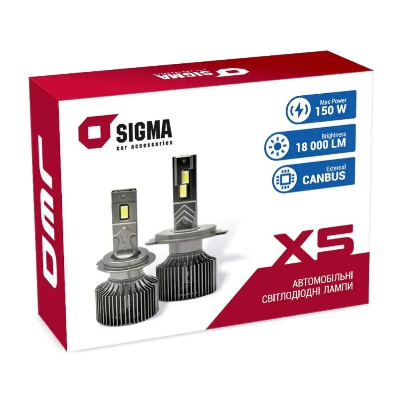 LED лампа Sigma X5 75W H1