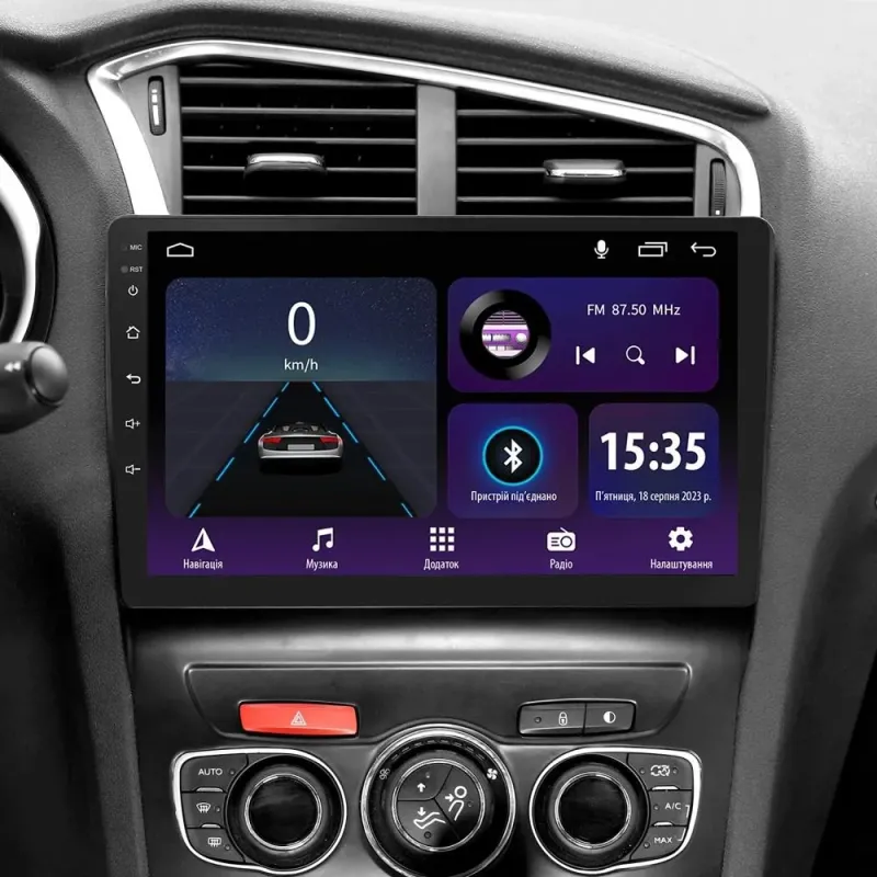 Штатная магнитола Sigma E10232 Android 10 2+32 Gb Citroen C4 2 B7 (ZYJ) 2013-2016 10