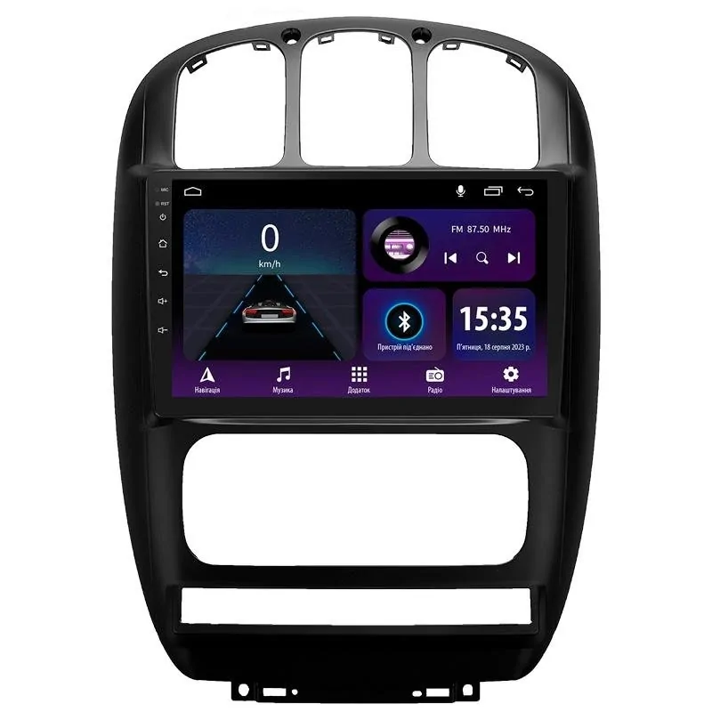 Штатная магнитола Sigma E10232 Android 10 2+32 Gb Dodge Caravan 4 For Chrysler Voyager RG RS For Town and Country RS 2000-2007 (A) 10